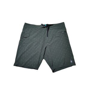 Linksoul Stormer Men's Unlined Boardshort Green Treeshadow Size‎ 40